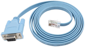 Photo of a Cisco compatible console cable I shamelessly stole from Walmart's website.